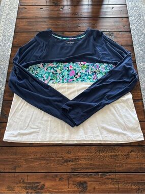 Lilly Pulitzer Chapman Long Sleeve Top XL